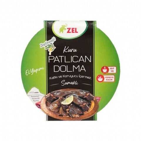 ZEL KURU PATLICAN DOLMA Z.YAĞLI&SUMAKLI 200GR 1*12