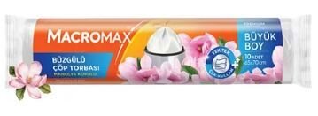 MACROMAX ÇÖP POŞ.BÜZG.BÜYÜK MANOLYA 10LU 2025653 1*25