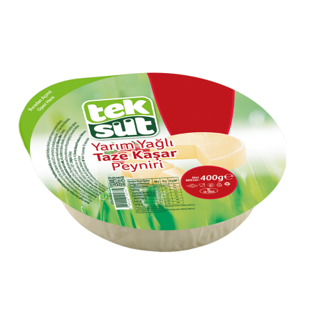 TEKSÜT K.KAŞAR YARIM YAĞLI 400GR