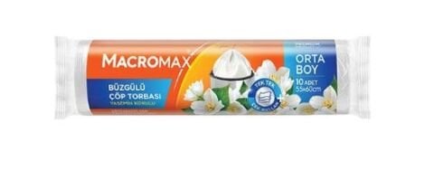 MACROMAX ÇÖP POŞ.BÜZG.ORTA YASEMİN 10'LU 55X60CM 2025649 1*25