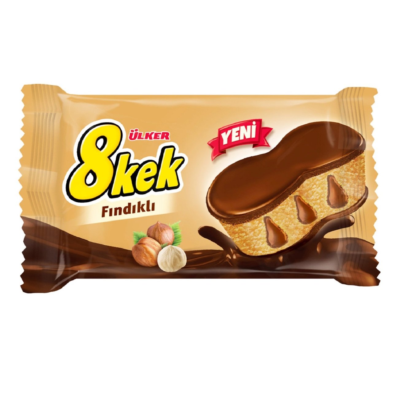 ÜLKER K.DANKEK 8KEK FINDIKLI 52GR 820-05 1*24