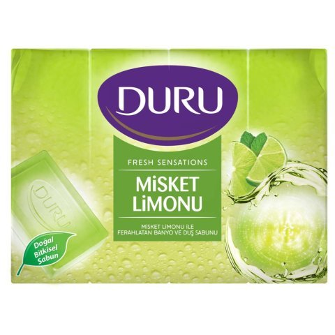 DURU SABUN FRESH 4*150GR FRESH MİSKET LİMON 600GR 1*18