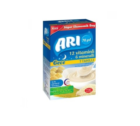 ARI MAMA 500GR SÜTLÜ 7TAHILLI GECE 1*8