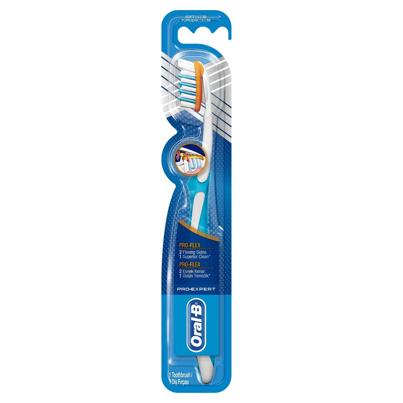 ORAL-B DİŞ FIRÇASI PRO-FLEX YUMUŞAK 38 1*12