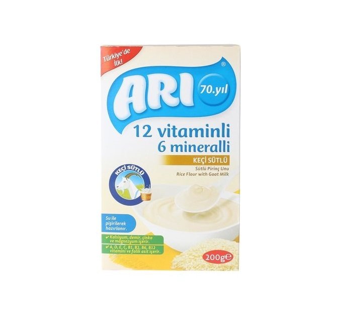 ARI MAMA 200GR KEÇİ SÜTLÜ 1*12