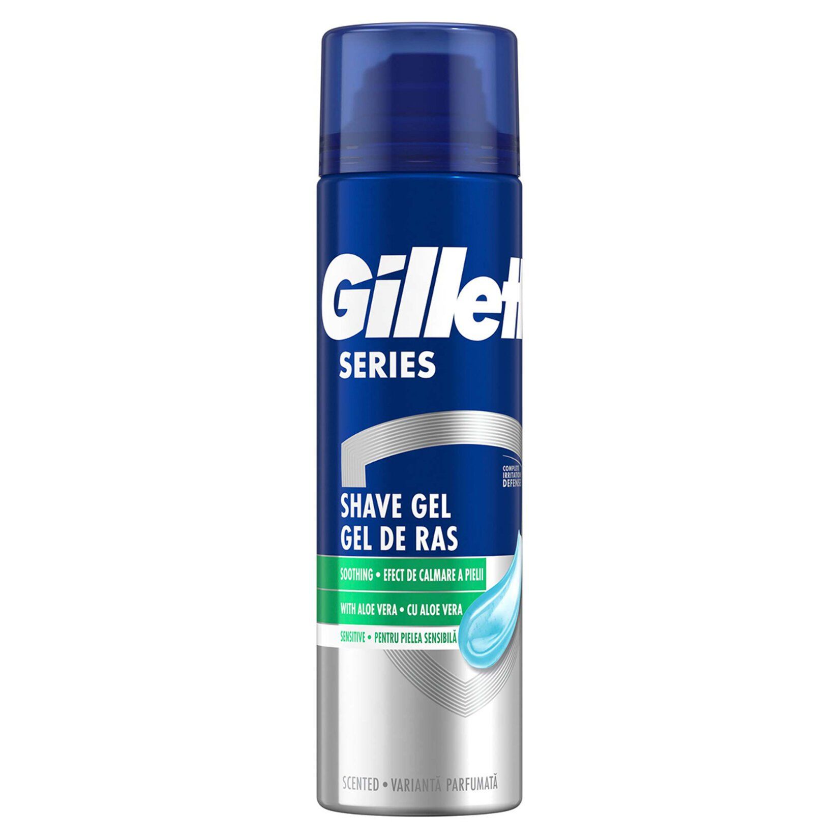 GİLLETTE TRAŞ JELİ SERIES 200ML SENSİTİVE ALOE VERA 1*6