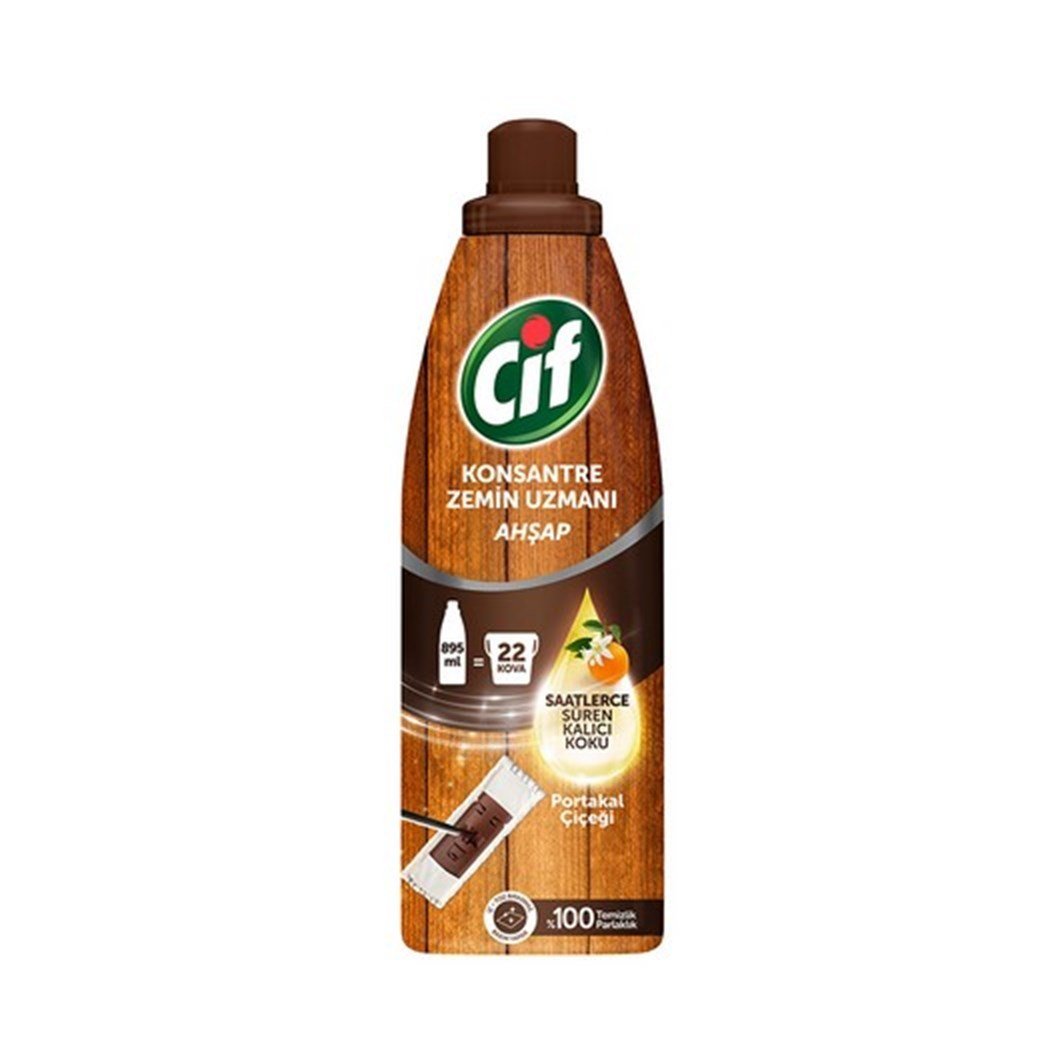 CİF YÜZEY JEL ZEMİN KONSANTRE AHŞAP 895ML PORTAKAL ÇİÇ. 1*16
