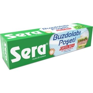 SERA BUZDOLABI POŞETİ ORTA 24*38CM 6296-61 1*48