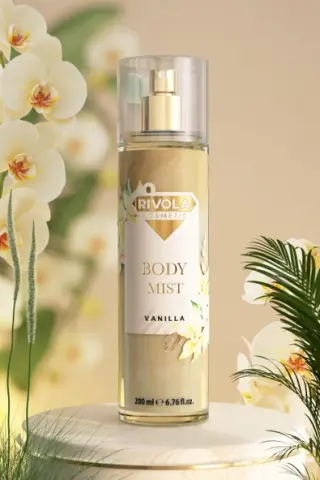 RİVOLA BODY MIST VANILLA 200ML 1*24