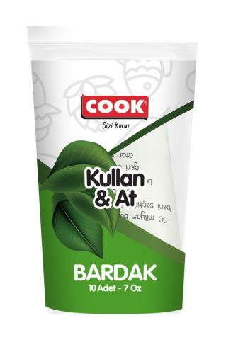 COOK  KARTON BARDAK 10LU 7OZ 1*24