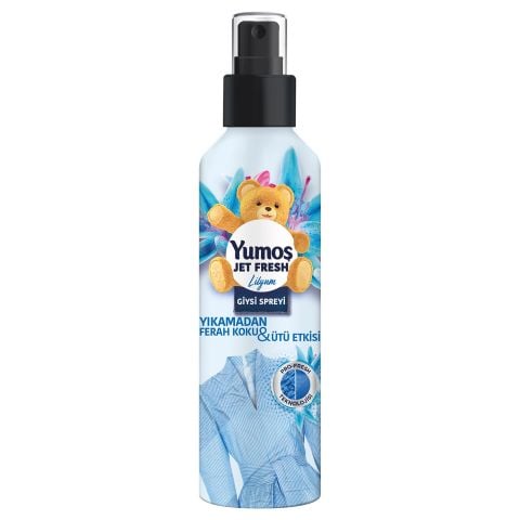 YUMOŞ JET FRESH GİYSİ SPREYİ 200ML LİLYUM 1*12