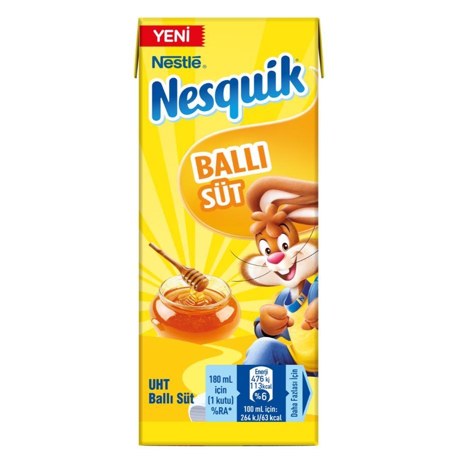 NESQUİK SÜT 180ML BALLI 1*27