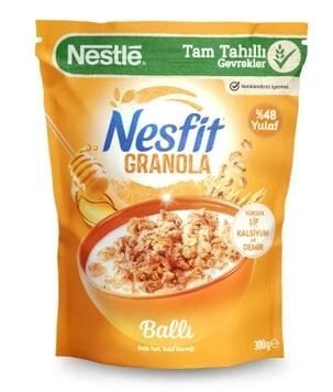 NESTLE KAHV.NESFİT 300GR GRANOLA BALLI 1*7