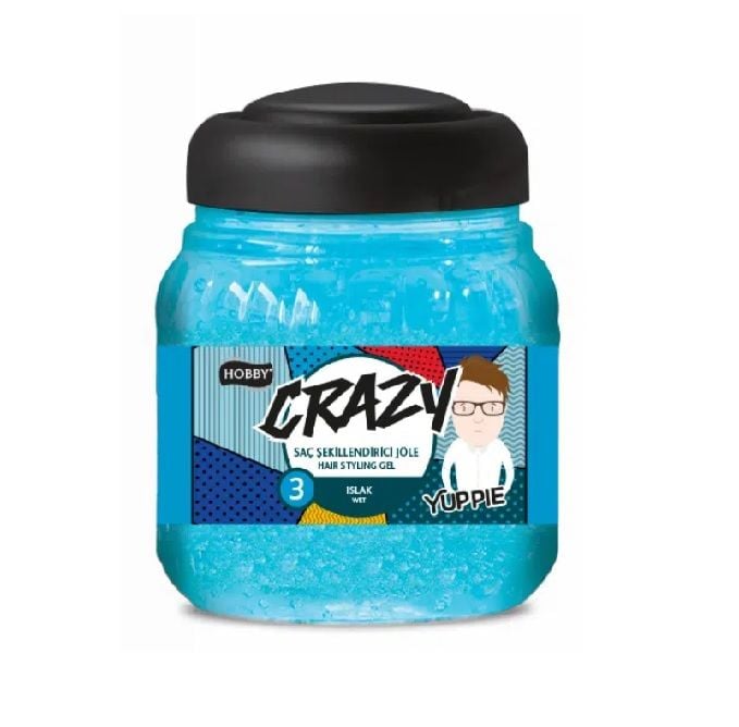 HOBBY JÖLE CRAZY 150ML ISLAK SAÇ 3 YUPPIE 1*6