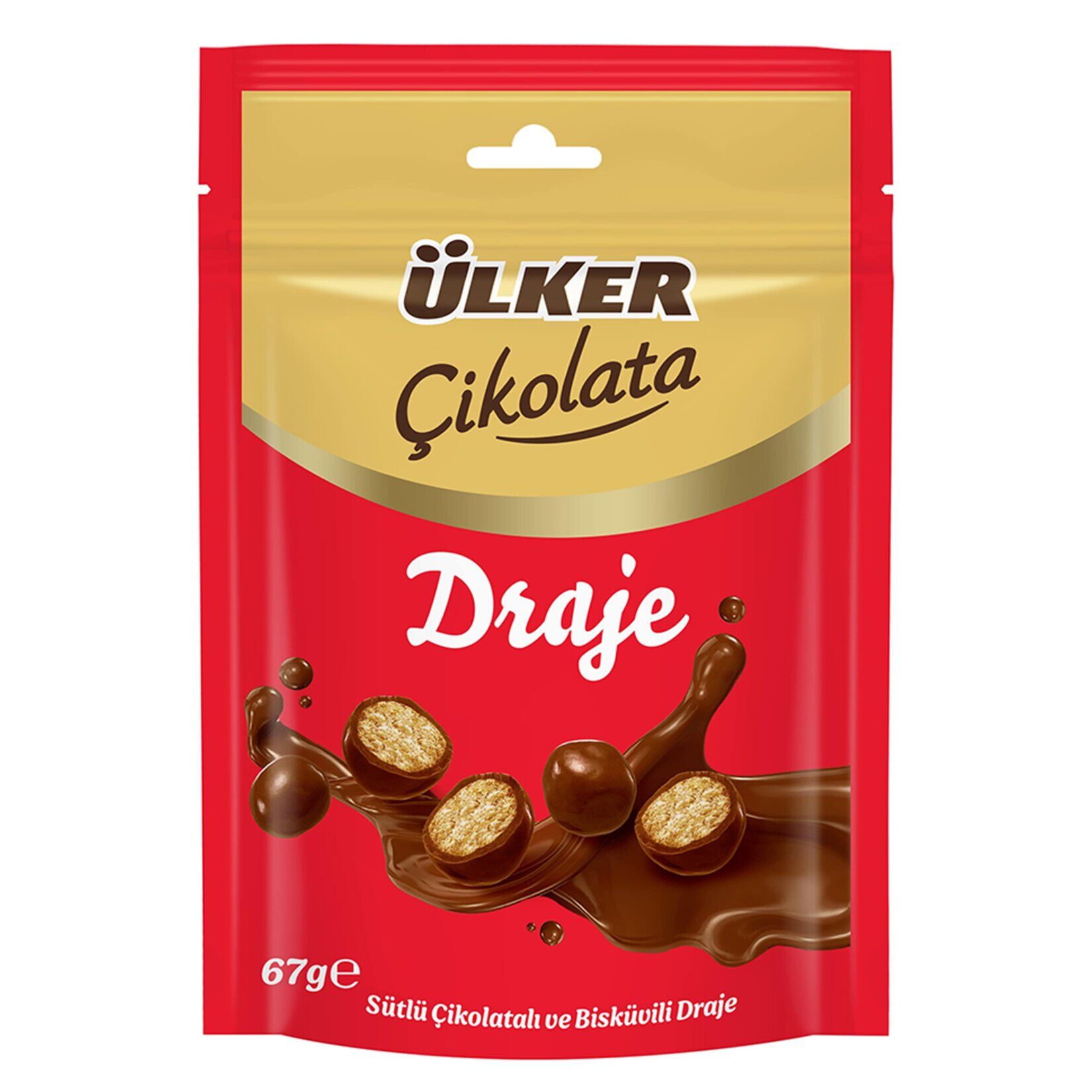 ÜLKER C.DRAJE BİSKÜVİ&SÜTLÜ ÇİK.67GR 1494-00 1*14