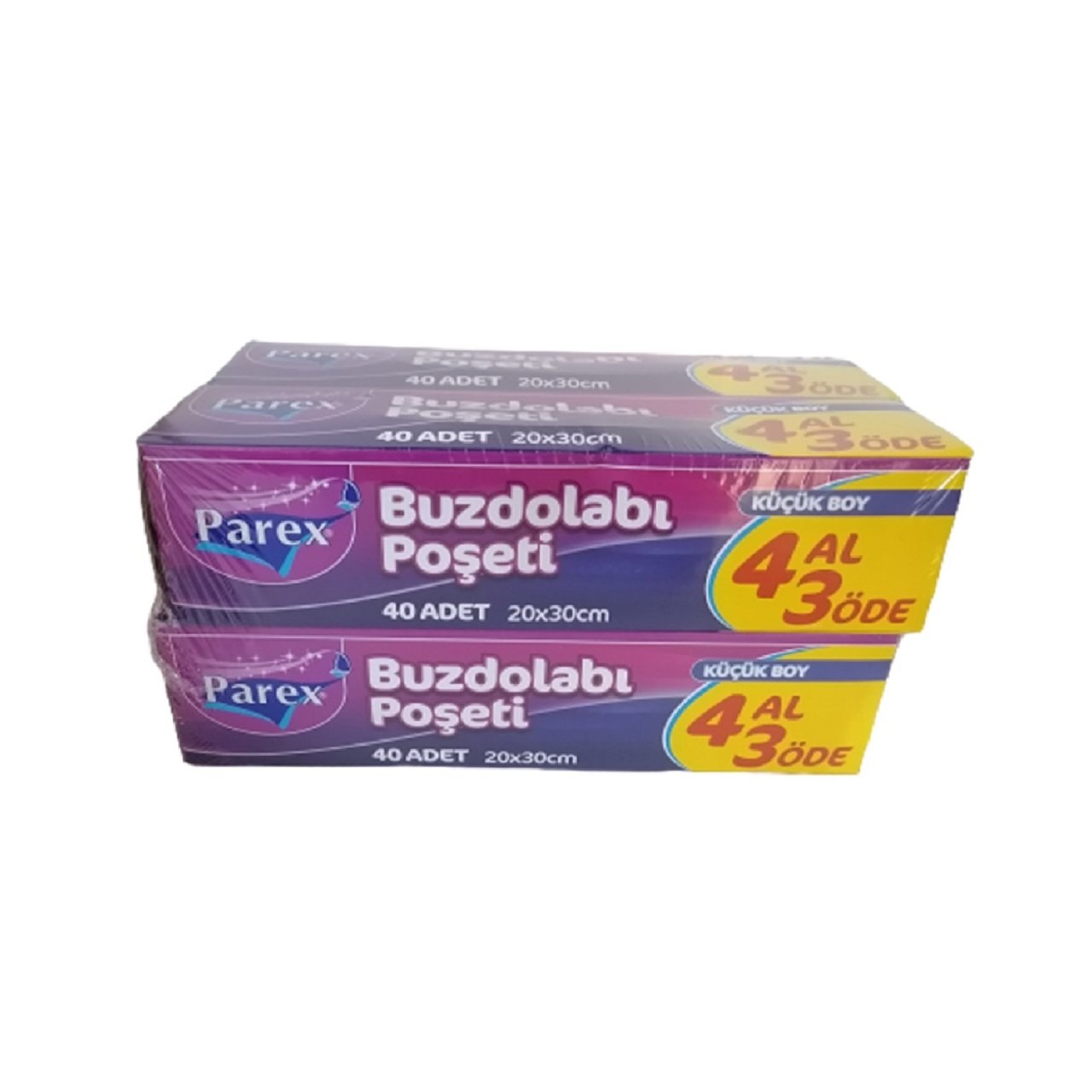 PAREX .BUZD.POŞETİ 4AL 3ÖDE KÜÇÜK BOY 4*40'LI 1*12