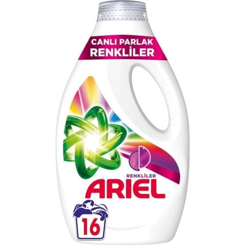 ARİEL M.SIVI 0.880L CANLI PARLAK RENKLİLER 16 YIKAMA 1*5