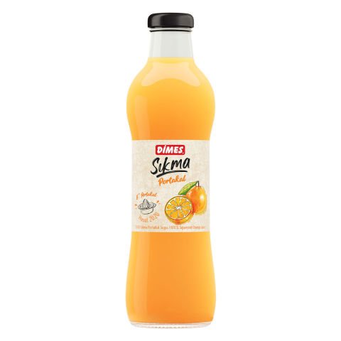 DİMES 700ML SIKMA PORTAKAL CAM 1*6