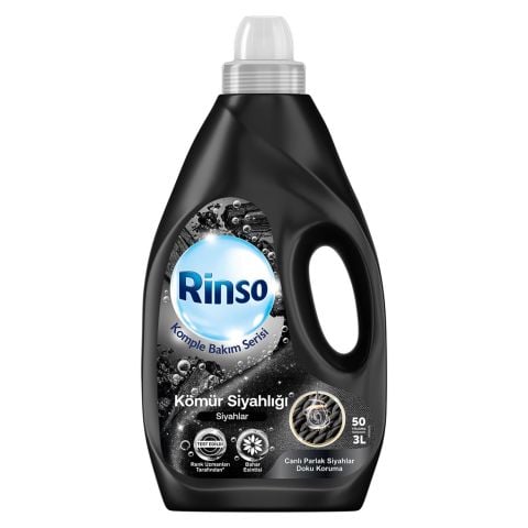 RİNSO M.SIVI 3L KUSURSUZ SİYAHLAR KÖMÜR SİYAH 1*6