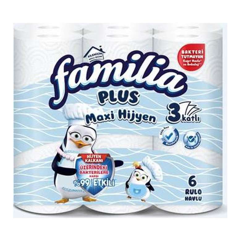 FAMİLİA H.6'LI HAVLU MAXİ HİJYEN 1*4