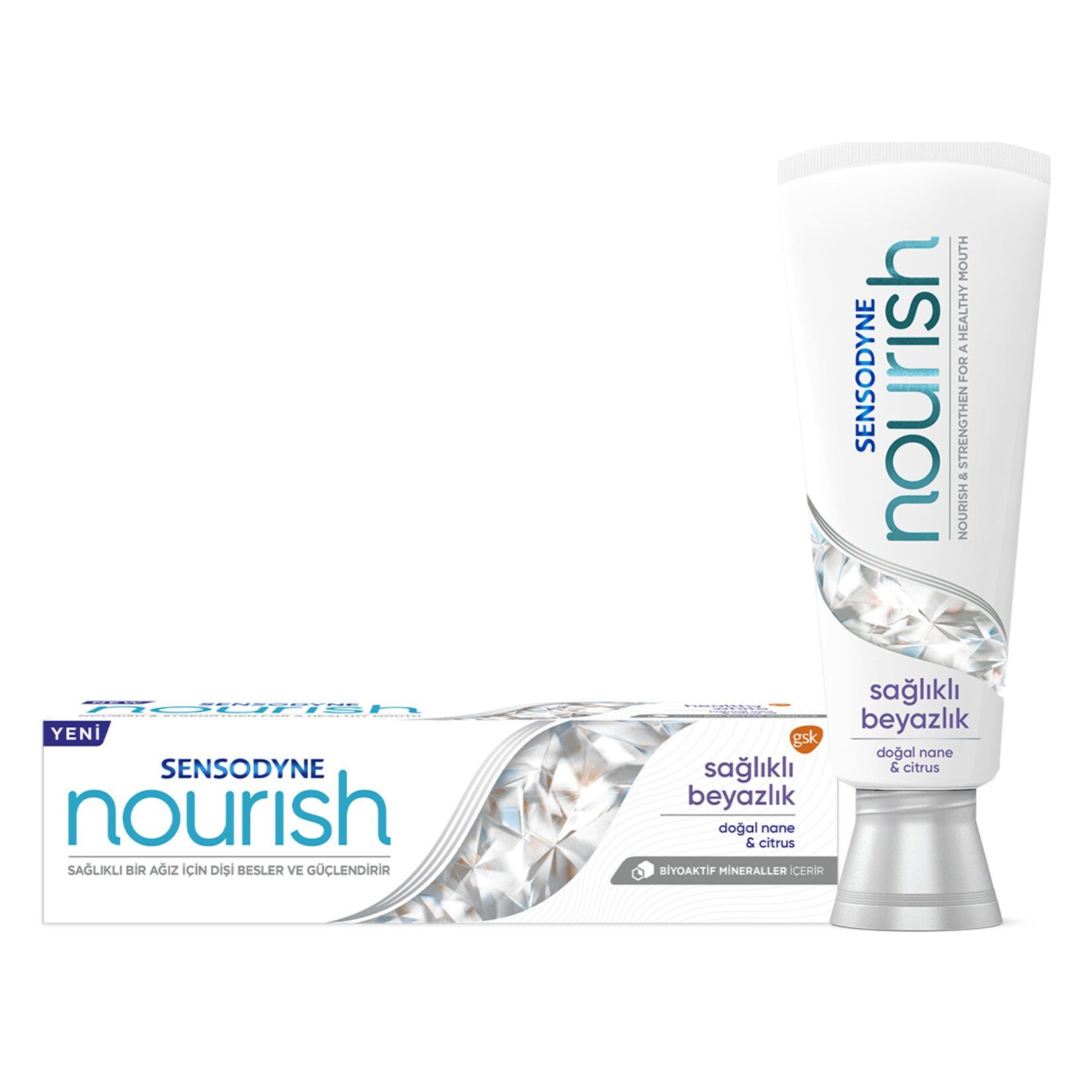 SENSODYNE 75ML NOURISH SAĞLIKLI BEYAZLIK 1*12