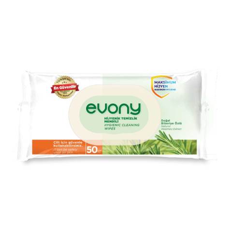 EVONY HİJYENİK TEM.MENDİLİ 50'Lİ 1*18