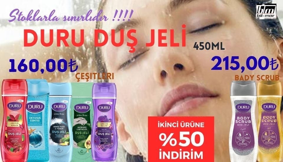 duru duş jeli 2.%50 indirimli 
